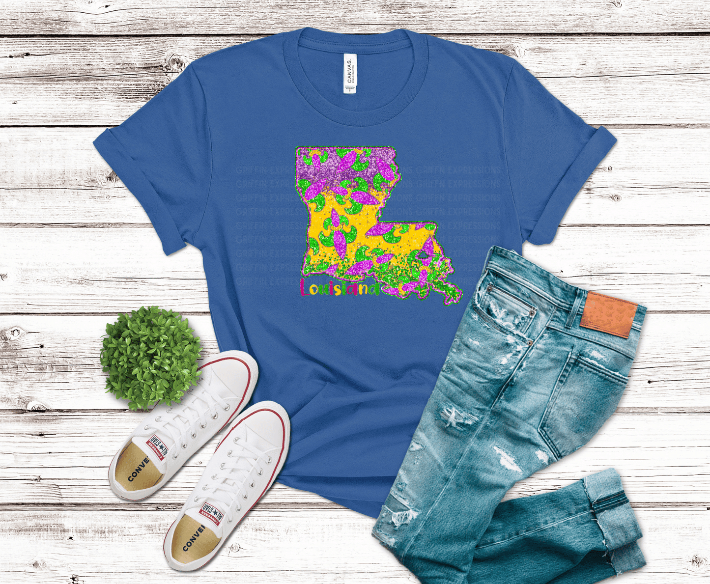 Premade DTF Transfer Gang Sheet For Graphic Tees | Wild Mardi Gras