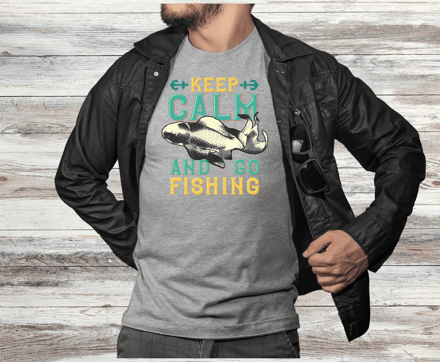 Keep Calm Go Fishing | DTF - Griffin Expressions