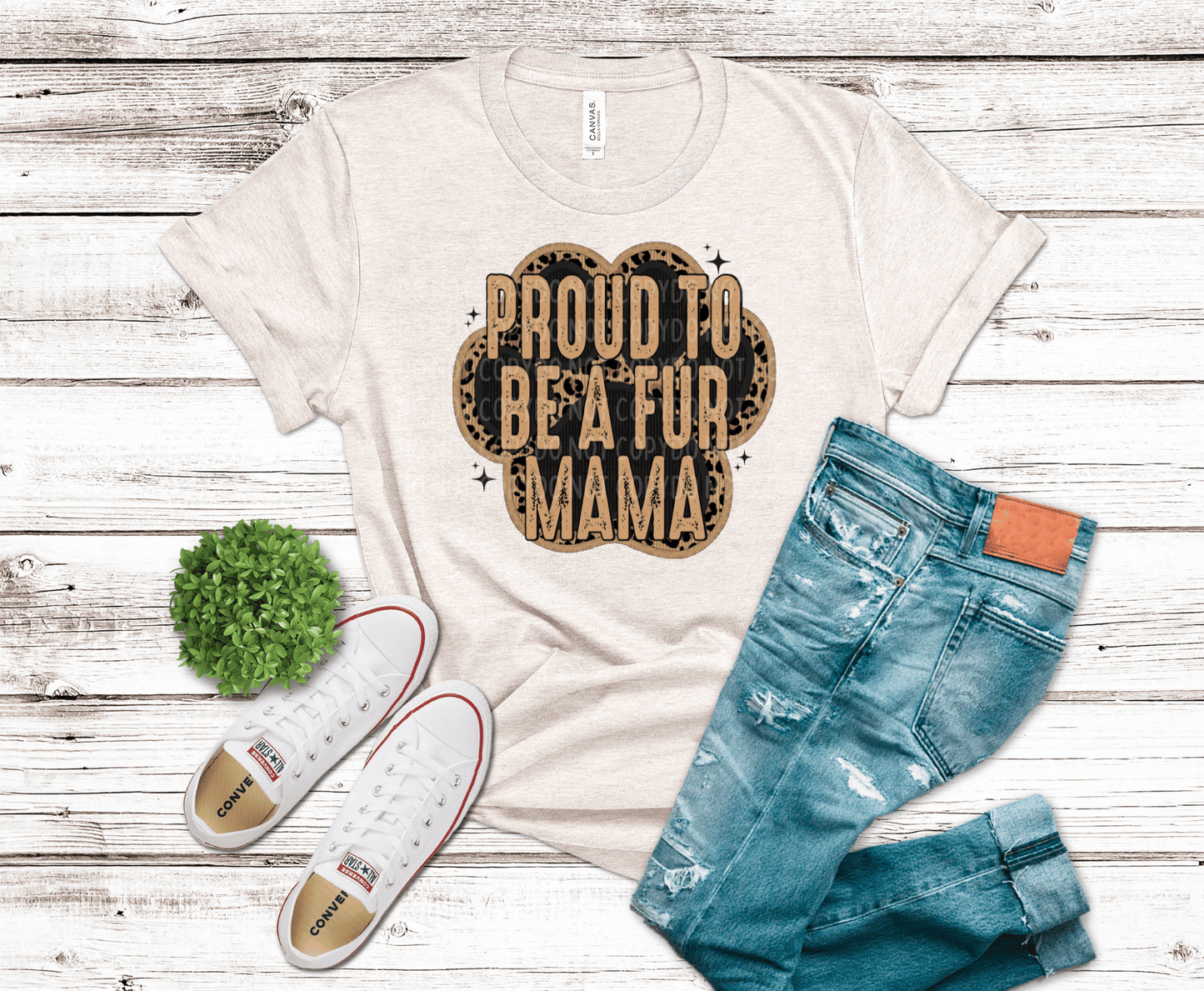 Proud To Be A Fur Mama | DTF - Griffin Expressions