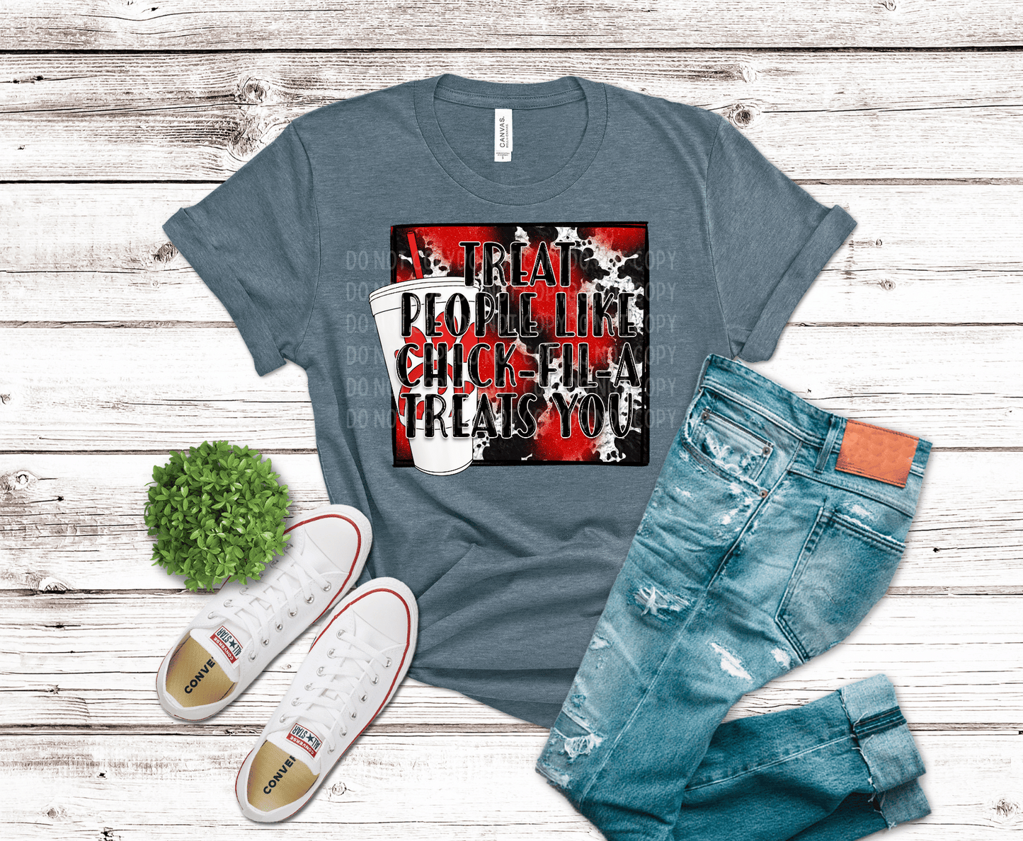 Treat People Like Chick-Fil-A | DTF - Griffin Expressions