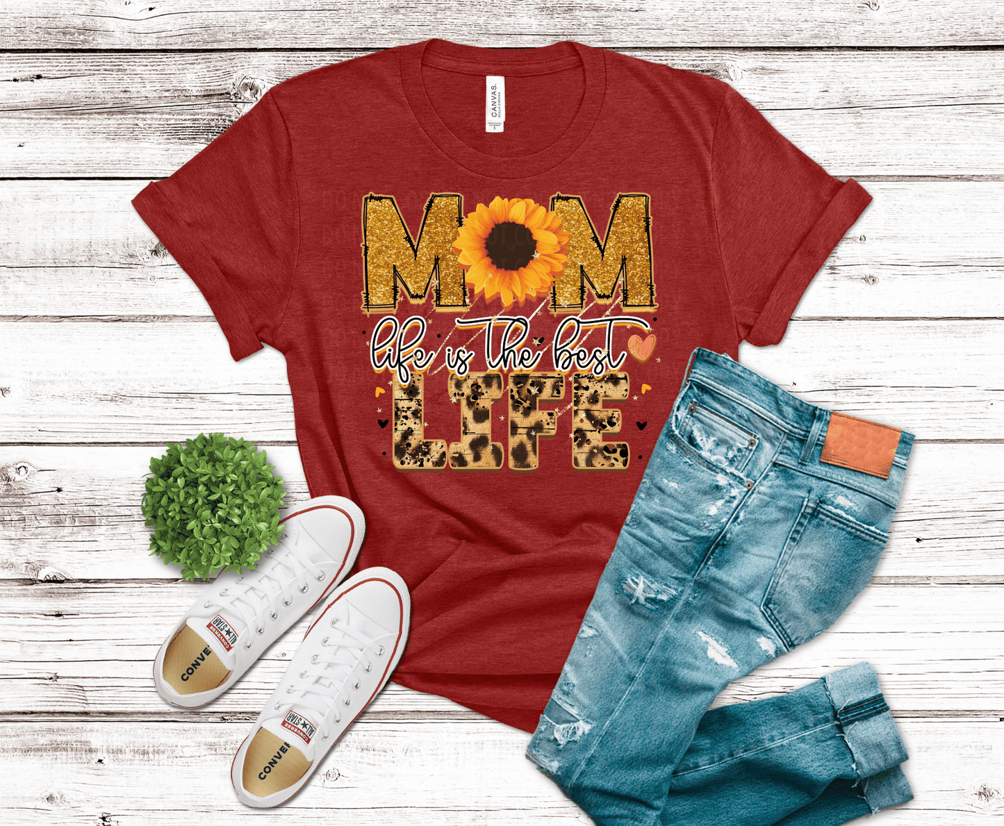 Mom Life The Best Life | DTF - Griffin Expressions