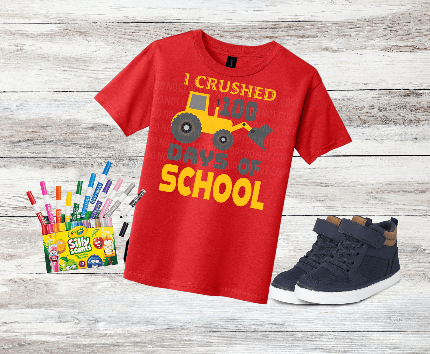 Tractor 100 Days Of School | DTF - Griffin Expressions