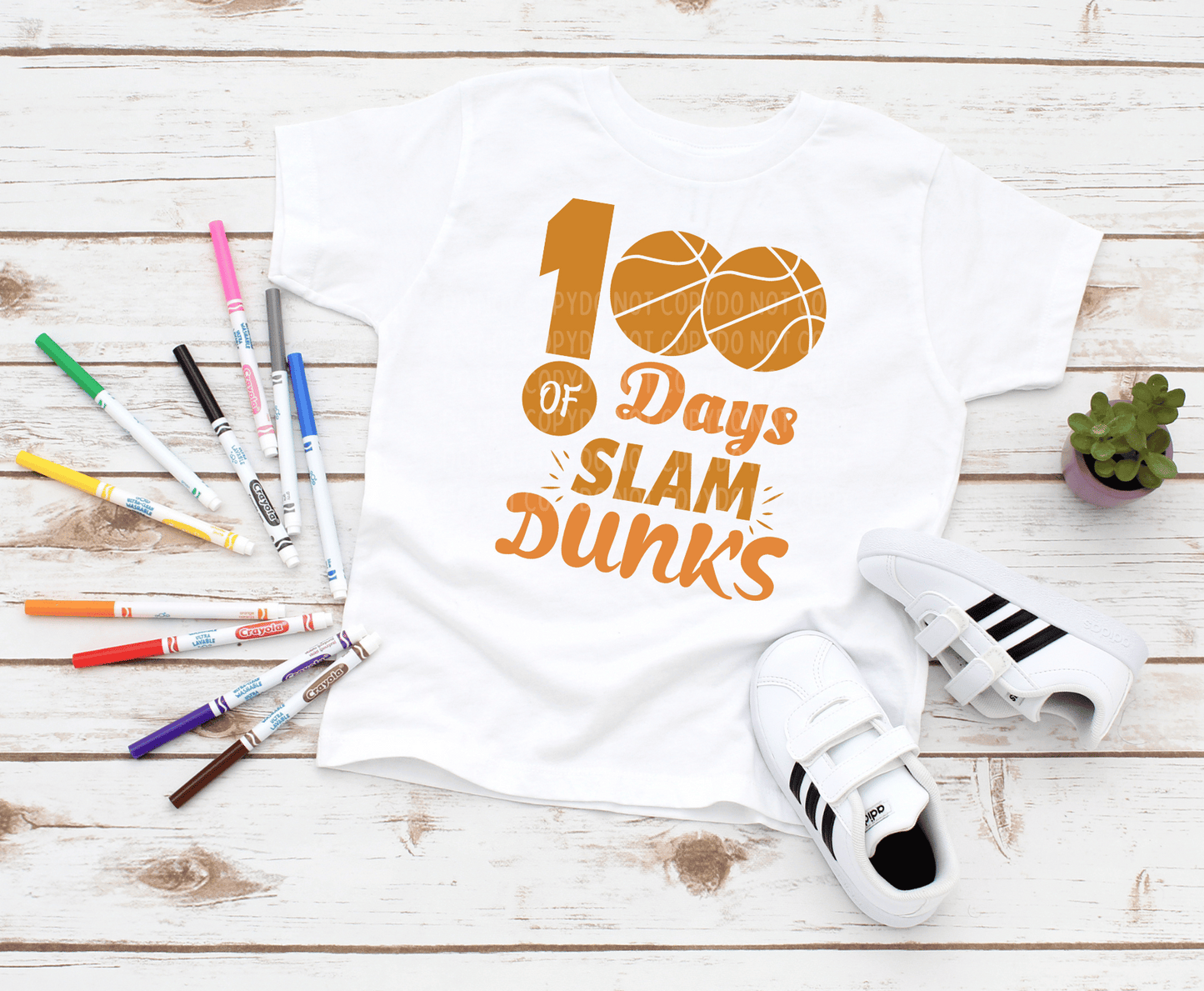 100 Days Of School Of Slam Dunks | DTF - Griffin Expressions