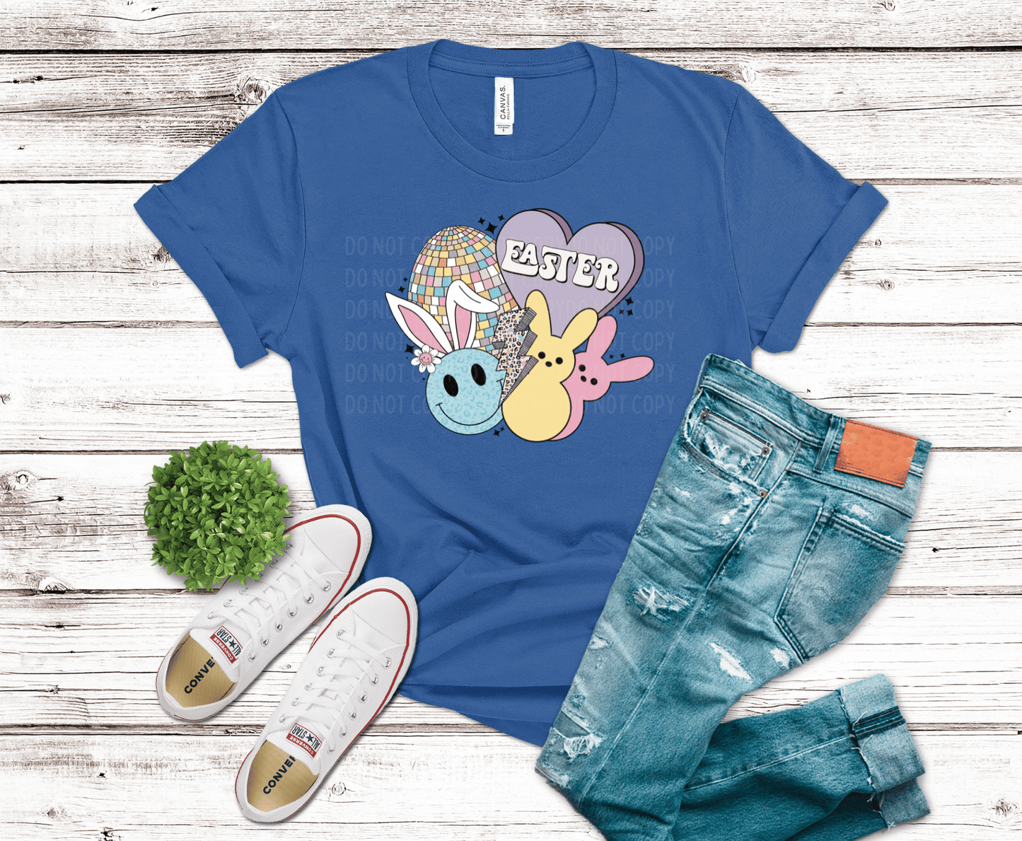 Premade DTF Transfer Gang Sheet For Graphic Tees | Easter Spirit
