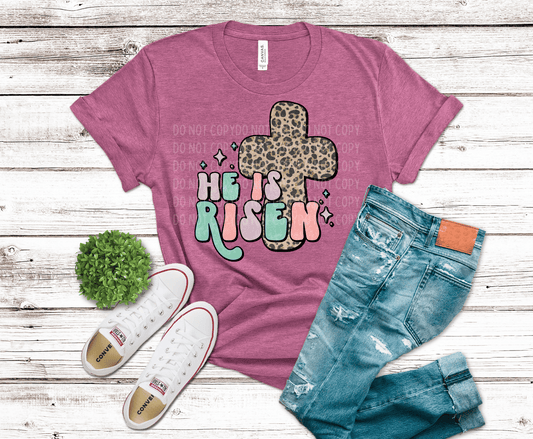 He Is Risen Cheetah | DTF - Griffin Expressions