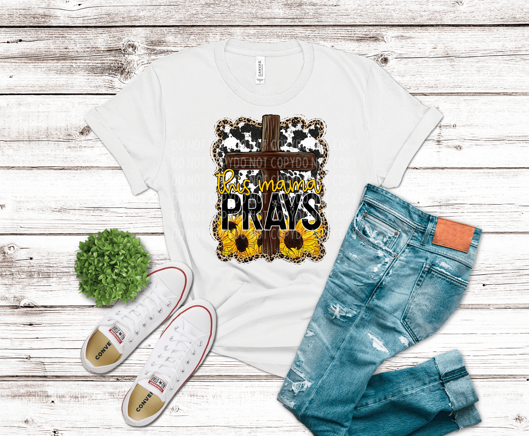 This Mama Prays | DTF - Griffin Expressions