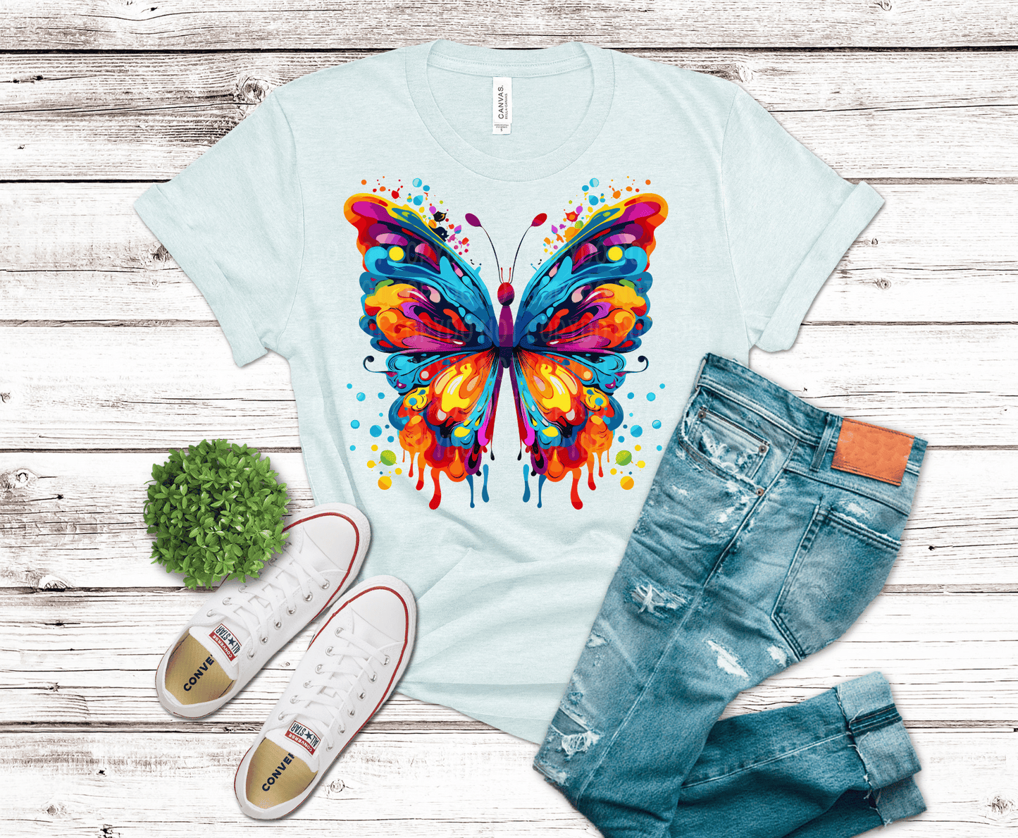 Watercolor Butterfly | DTF - Griffin Expressions