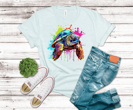 Watercolor Turtle | DTF