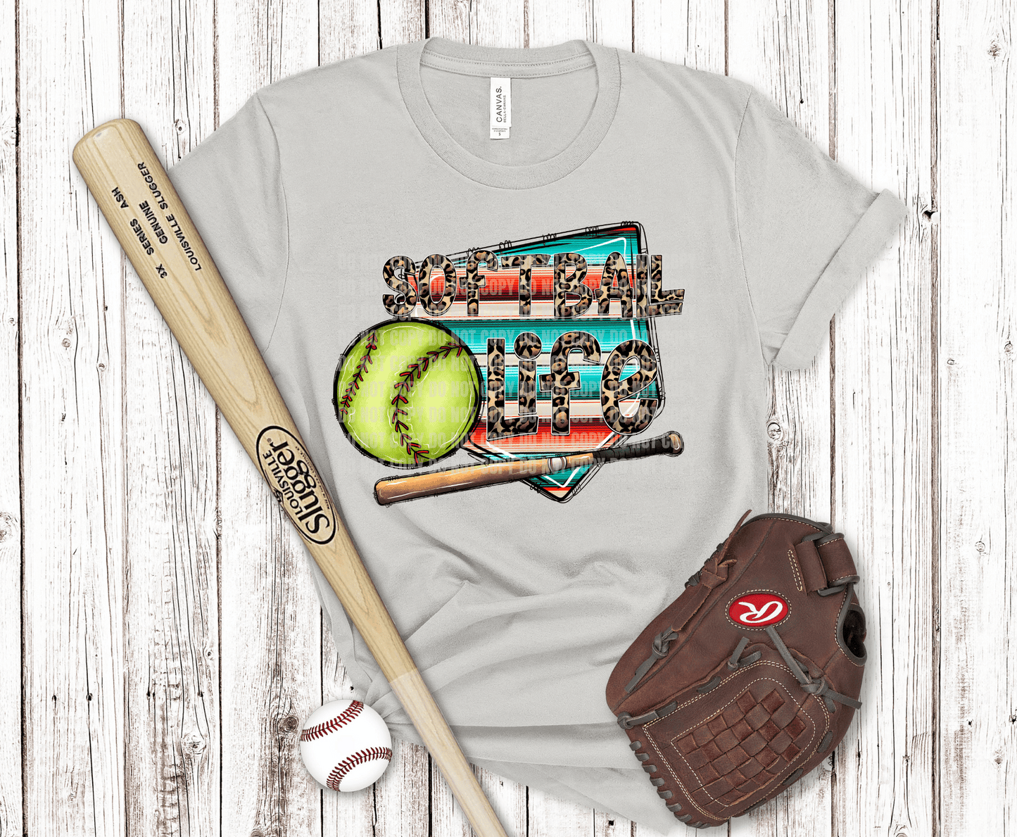 Softball Season | Premade DTF Transfer Gang Sheet For Graphic Tees - Griffin Expressions