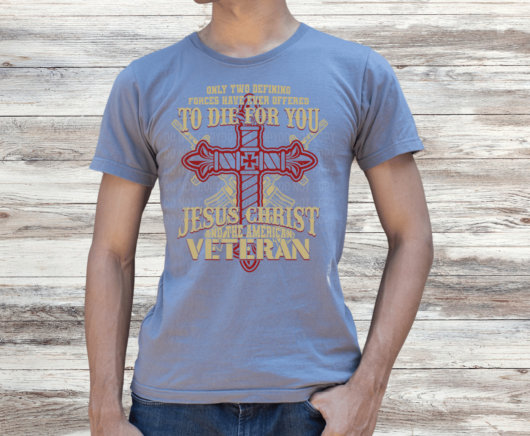 Jesus Christ And The American Veteran | DTF - Griffin Expressions