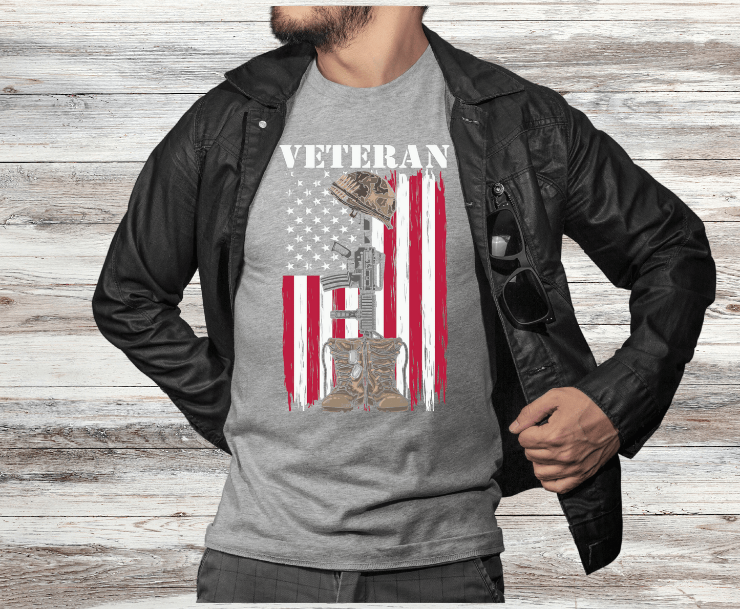 Veteran Flag | DTF - Griffin Expressions