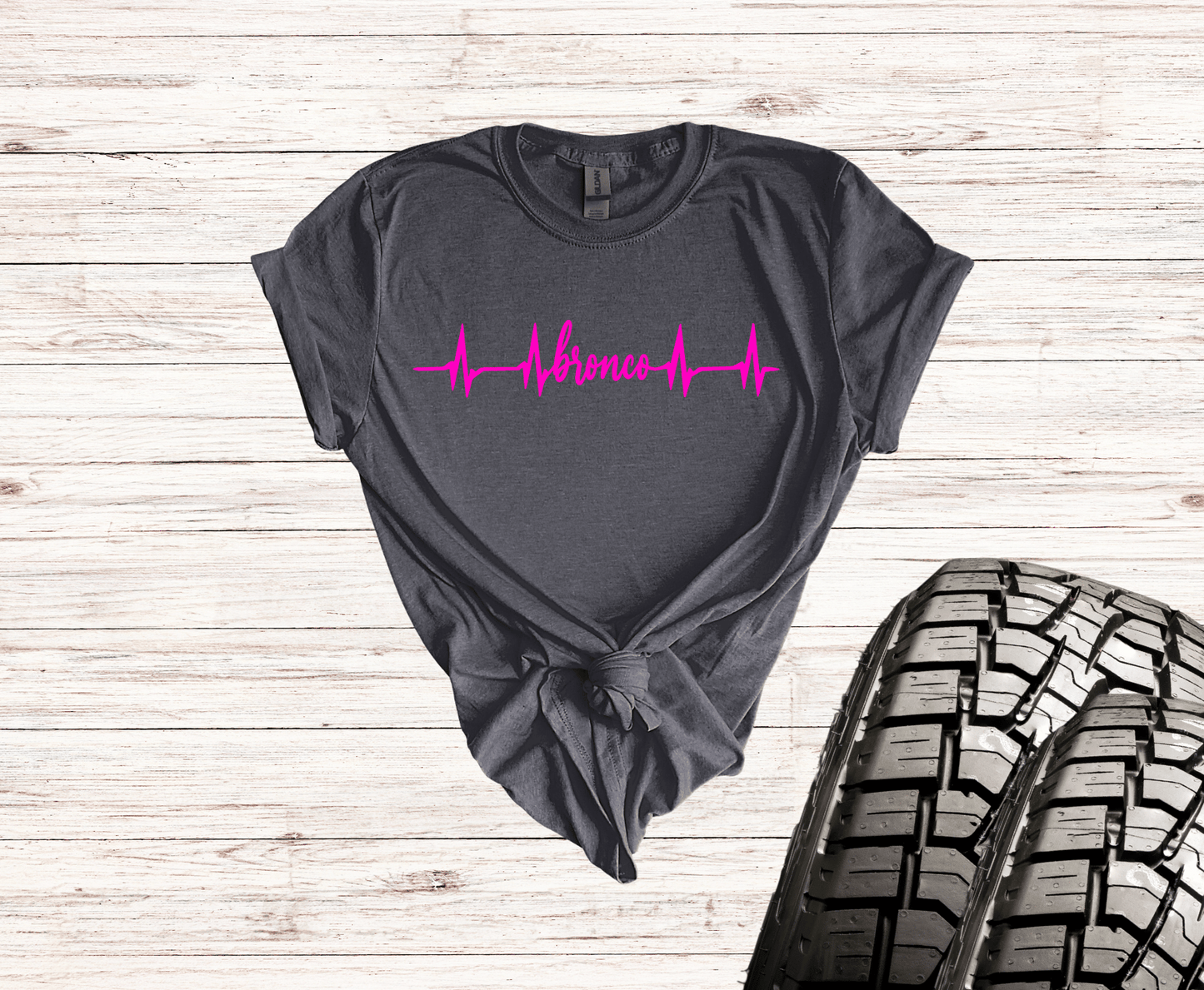 Bronco Heartbeat | DTF - Griffin Expressions