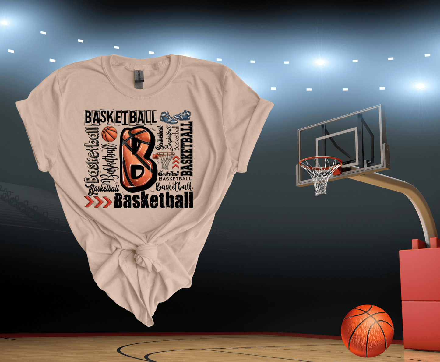 Basketball | Premade DTF Transfer Gang Sheet For Graphic Tees - Griffin Expressions
