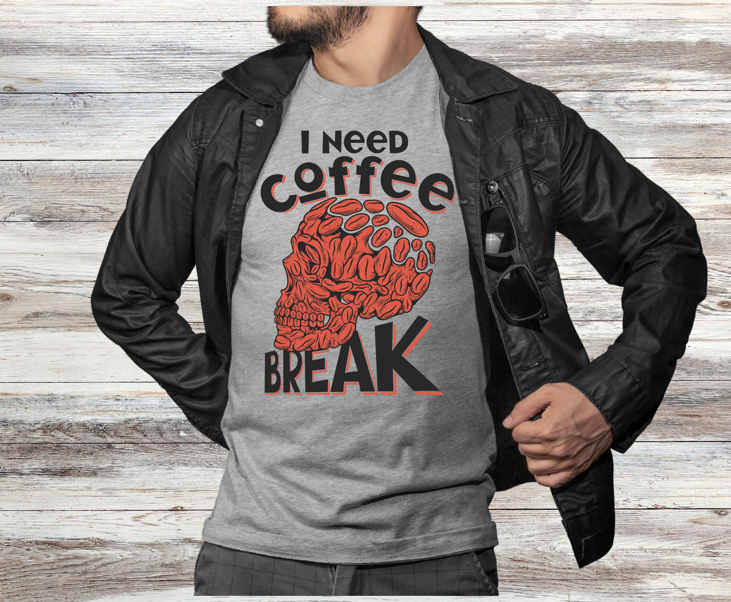 Skull Coffee Break | DTF - Griffin Expressions