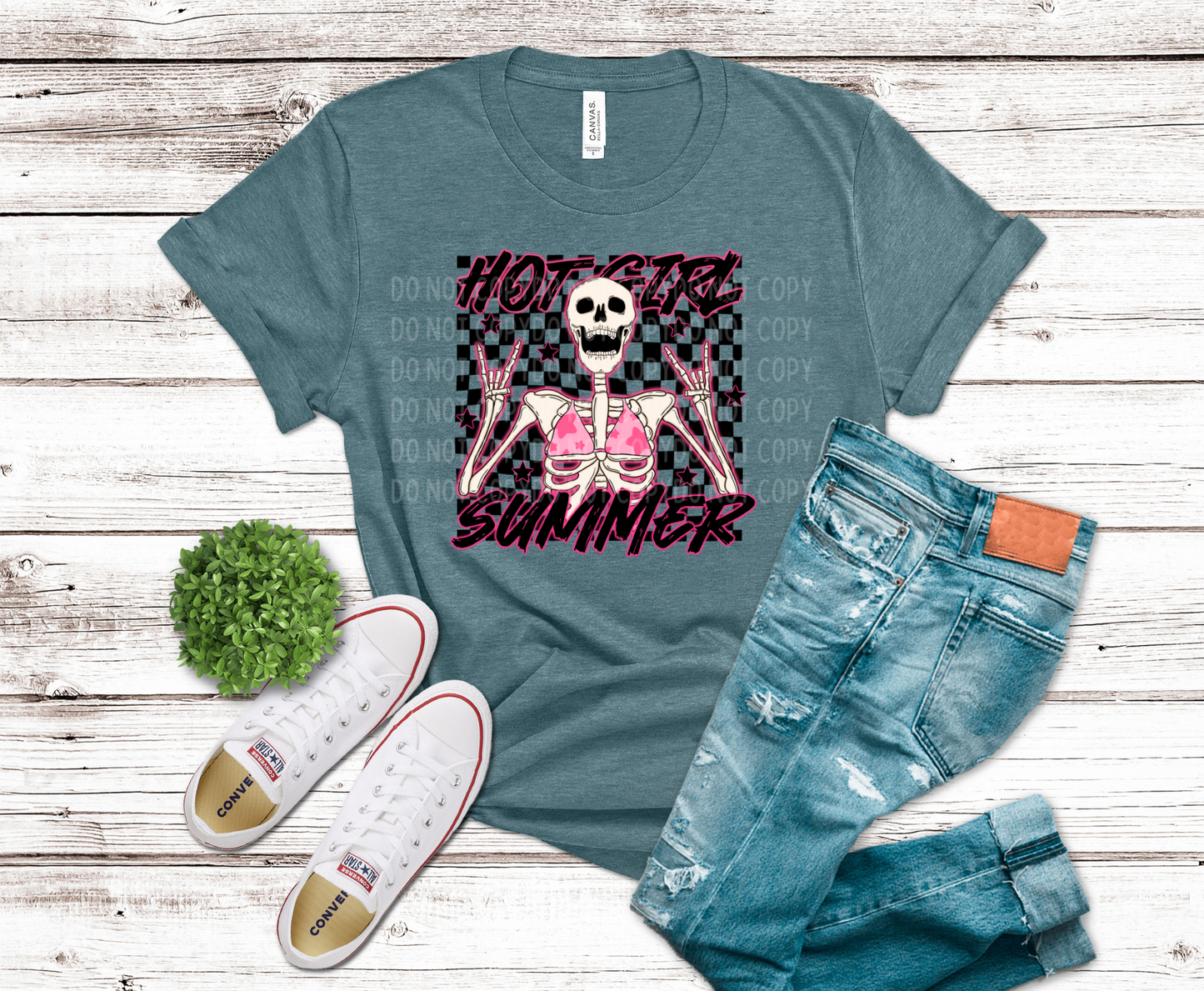 Hot Girl Summer Skeleton | DTF