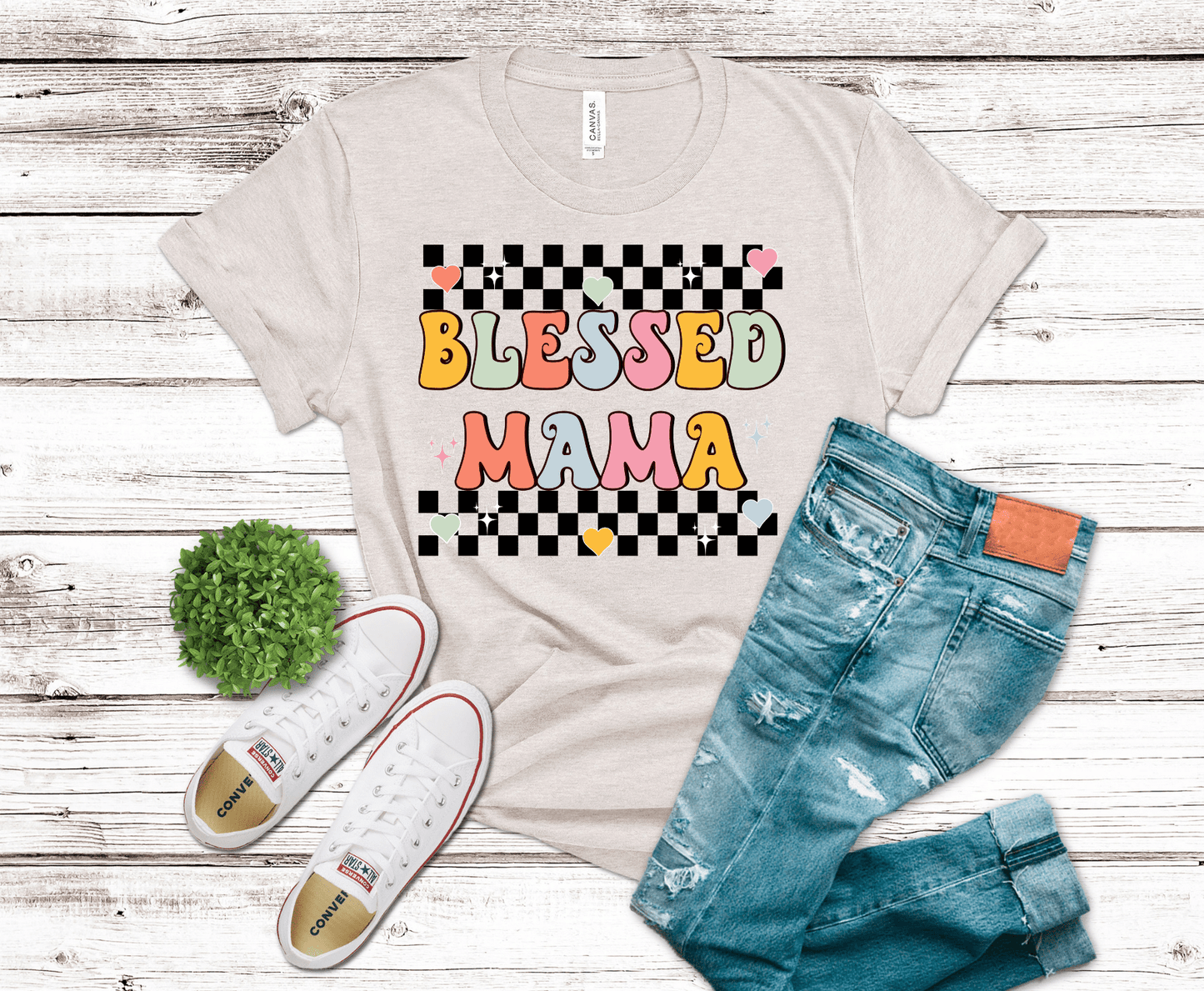 Blessed Mama | DTF - Griffin Expressions