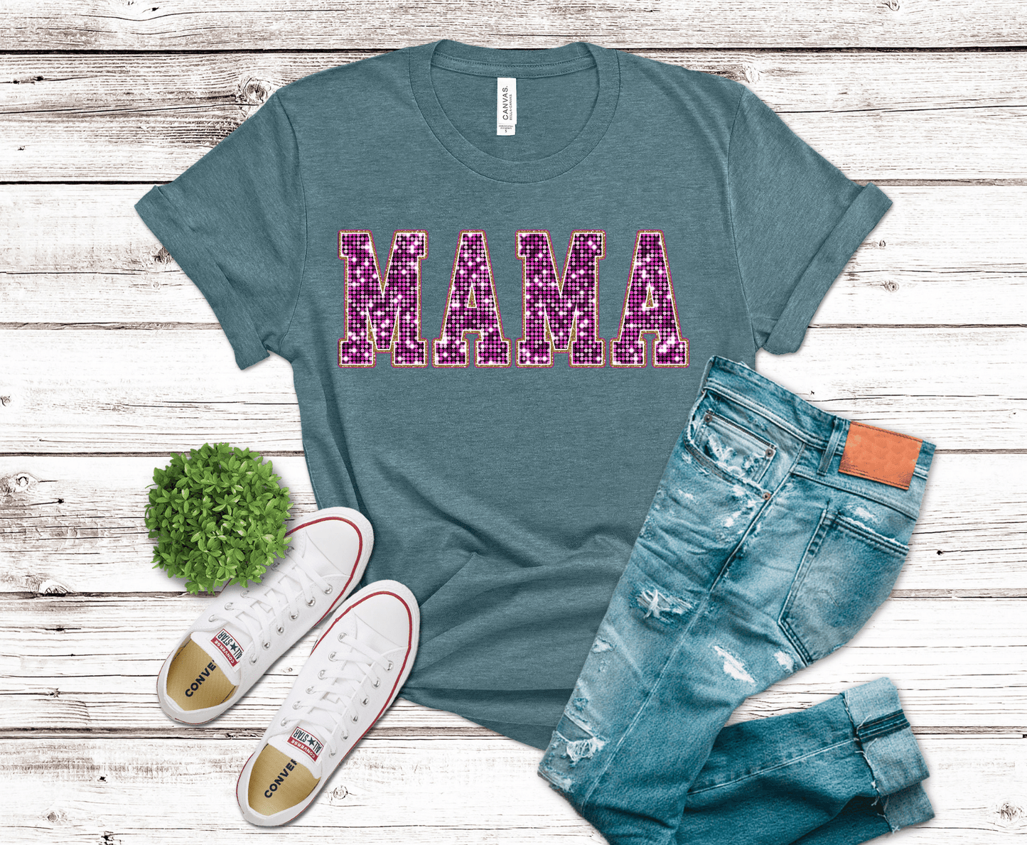 Mama Sequins | DTF - Griffin Expressions