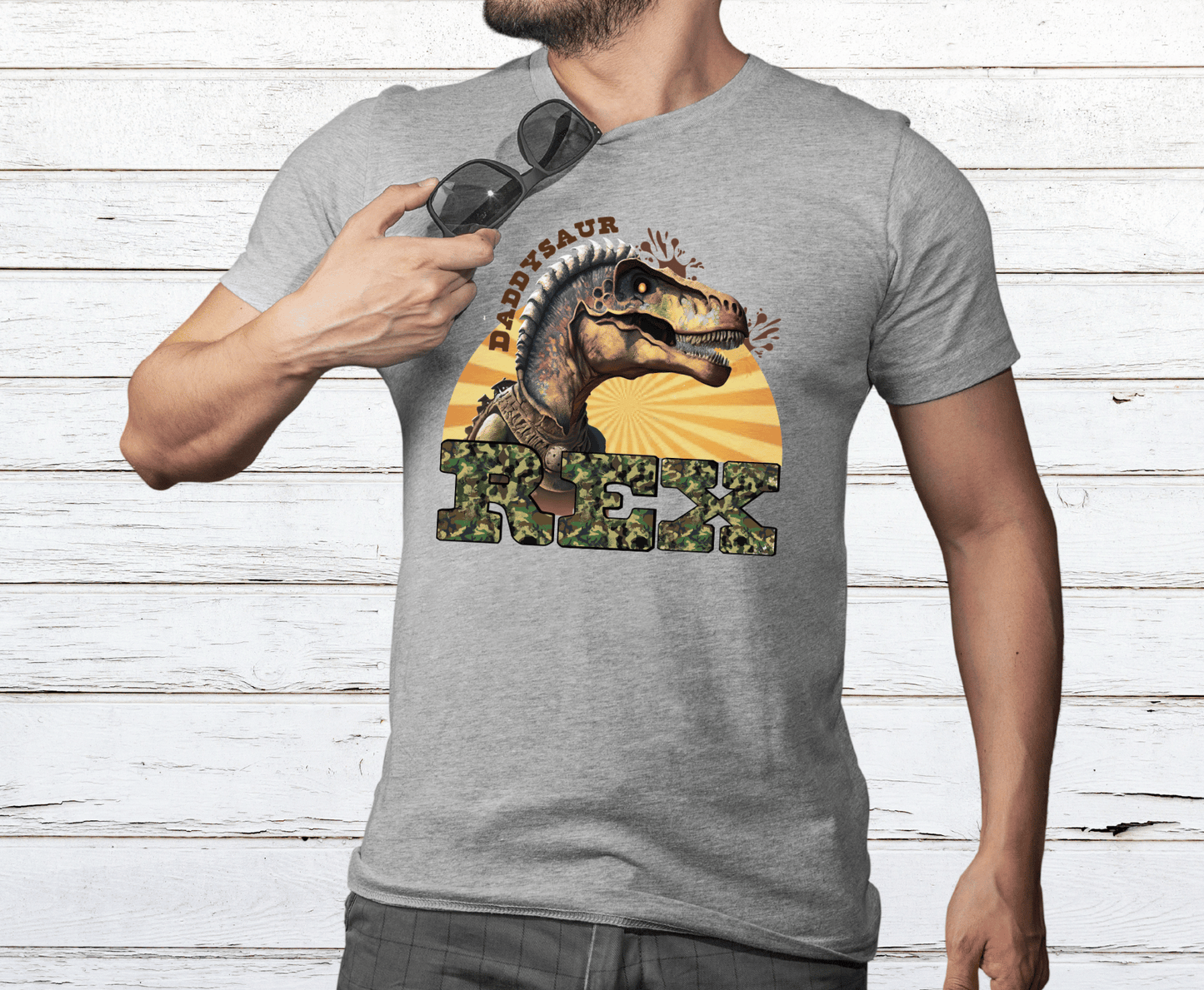 Daddysaur Rex | DTF - Griffin Expressions