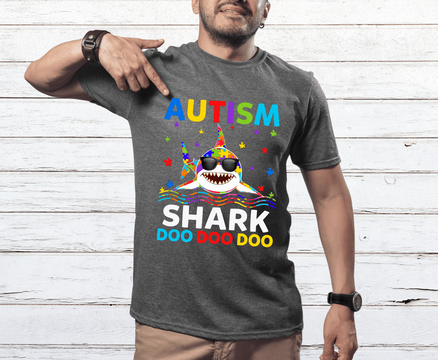 Autism Shark | DTF - Griffin Expressions