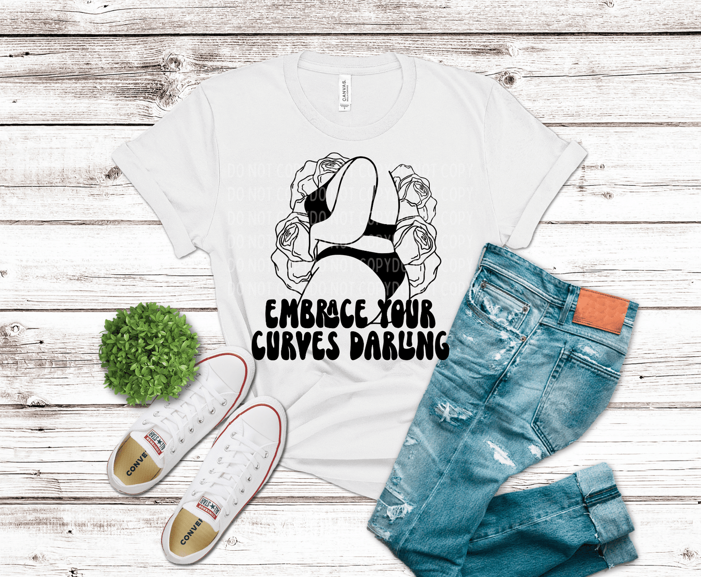 Embrace Your Curves | DTF - Griffin Expressions