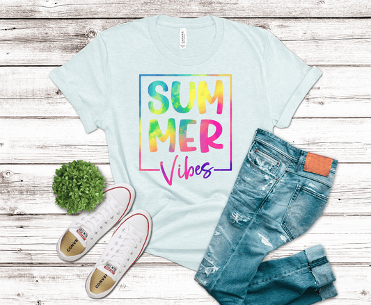 Summer Vibes Colorful | DTF