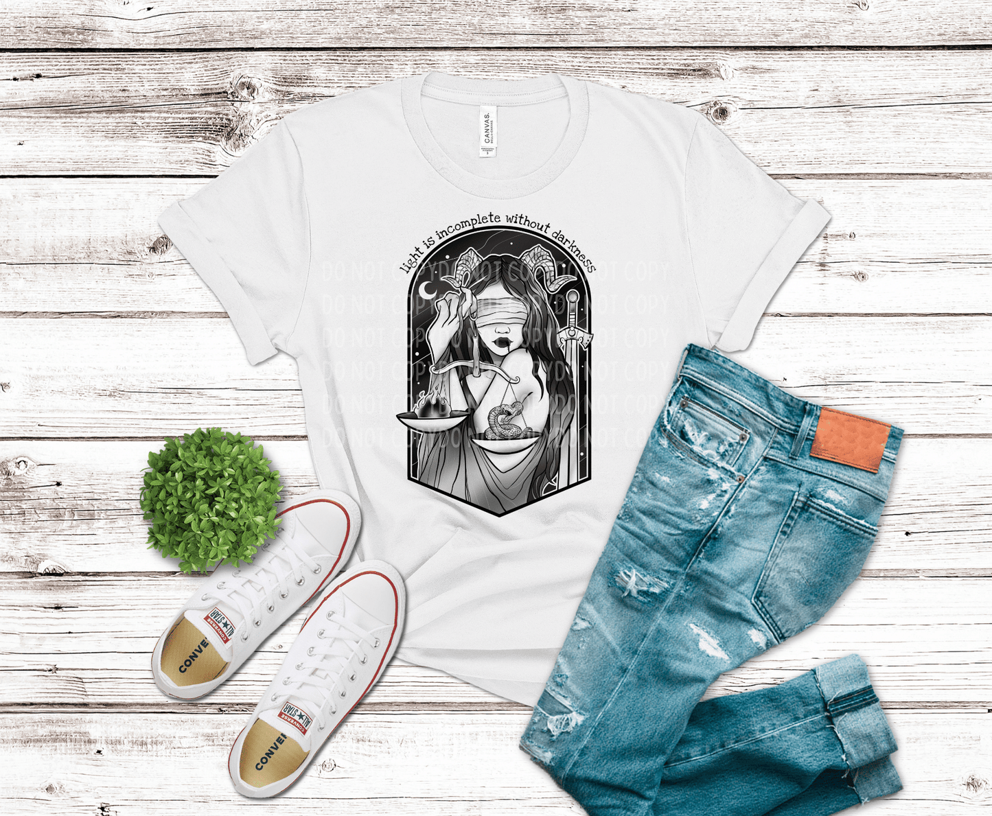 Light Is Incomplete Without Darkness | DTF - Griffin Expressions