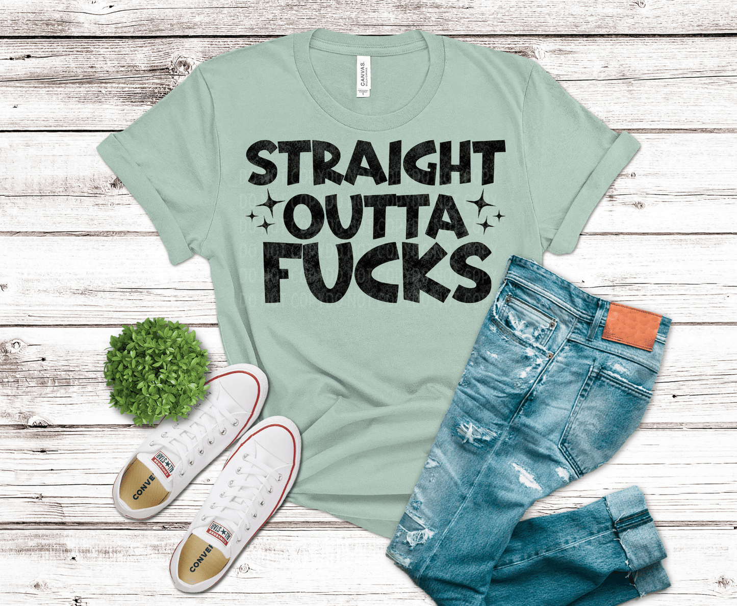 Straight Outta Fucks | DTF - Griffin Expressions