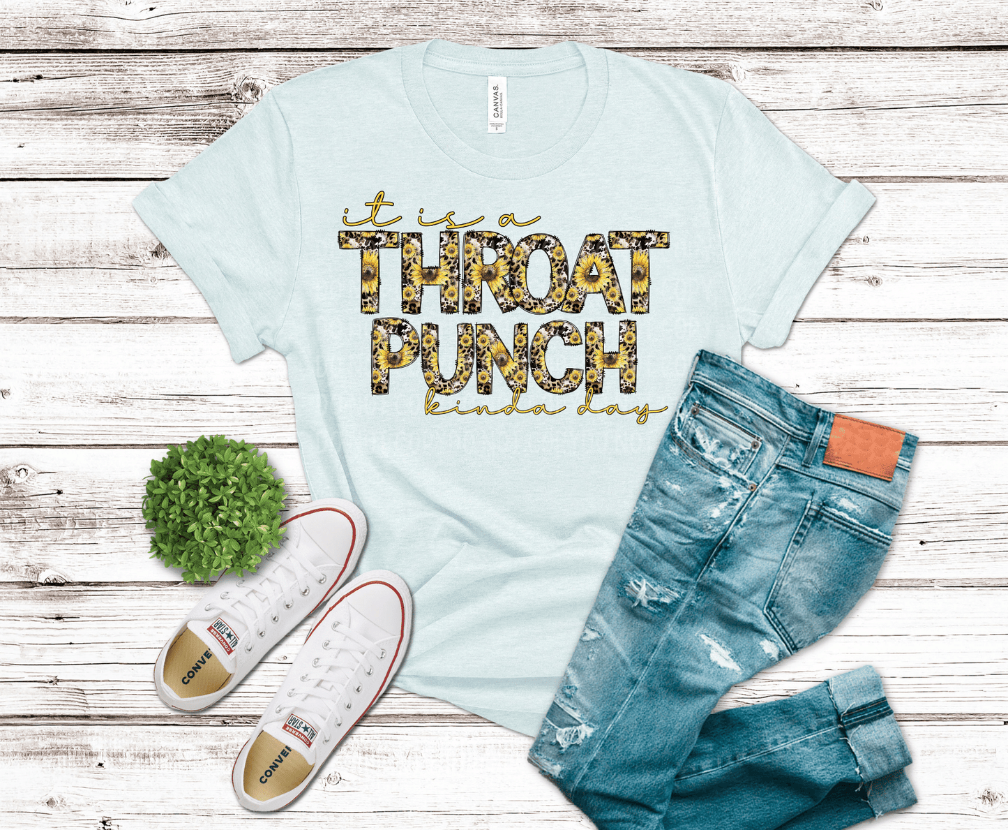 Throat Punch Kinda Day | DTF - Griffin Expressions