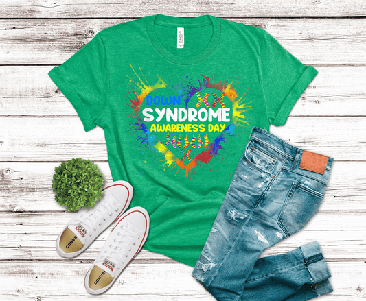 Down Syndrome Day Heart | DTF