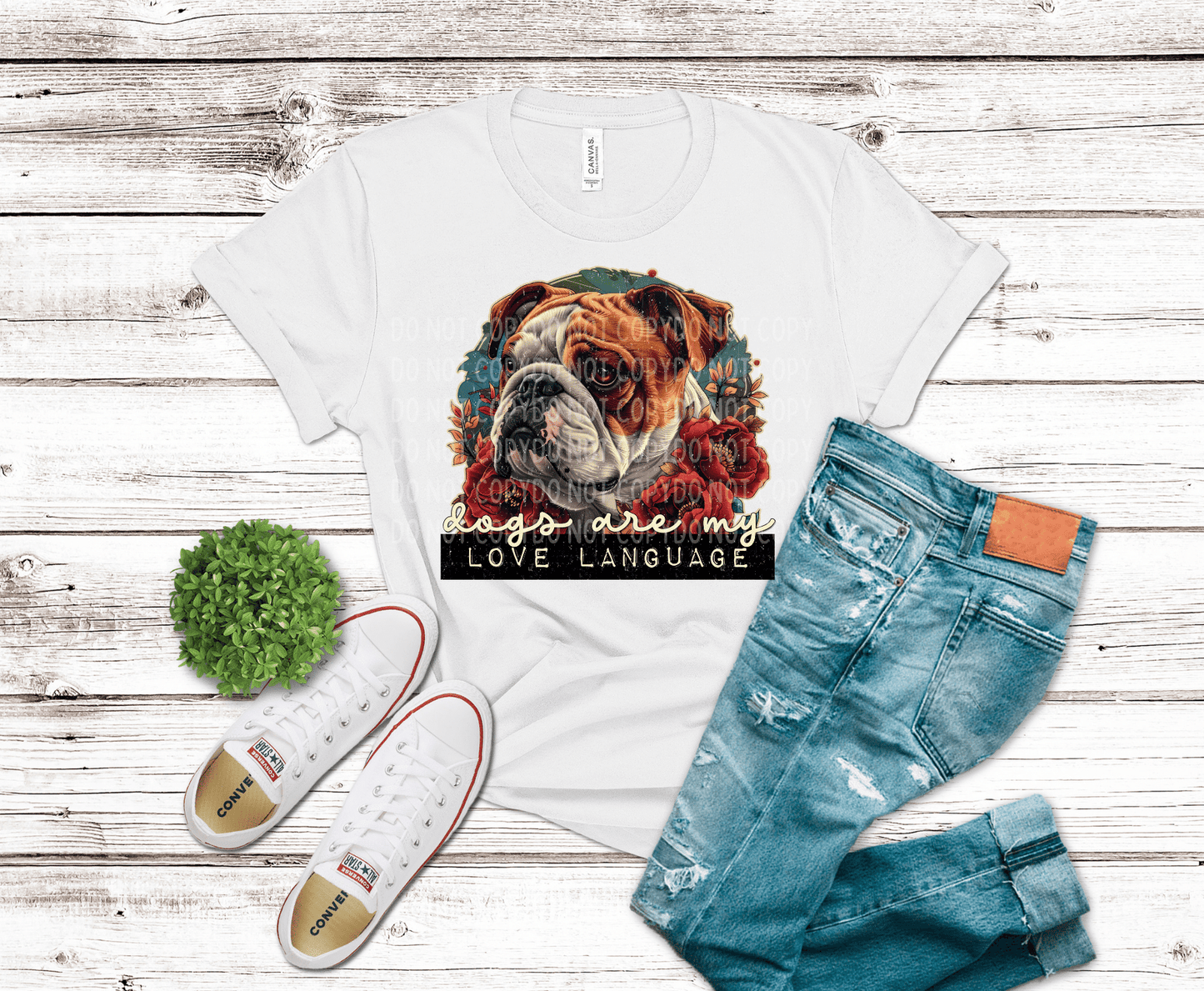 Bulldog Love Language | DTF - Griffin Expressions