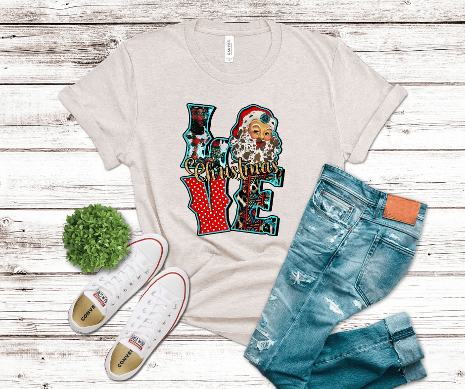 Love Christmas-Santa | DTF - Griffin Expressions