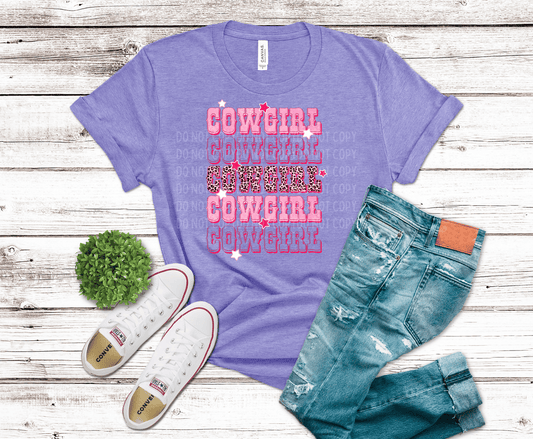 Cowgirl Stacked | DTF