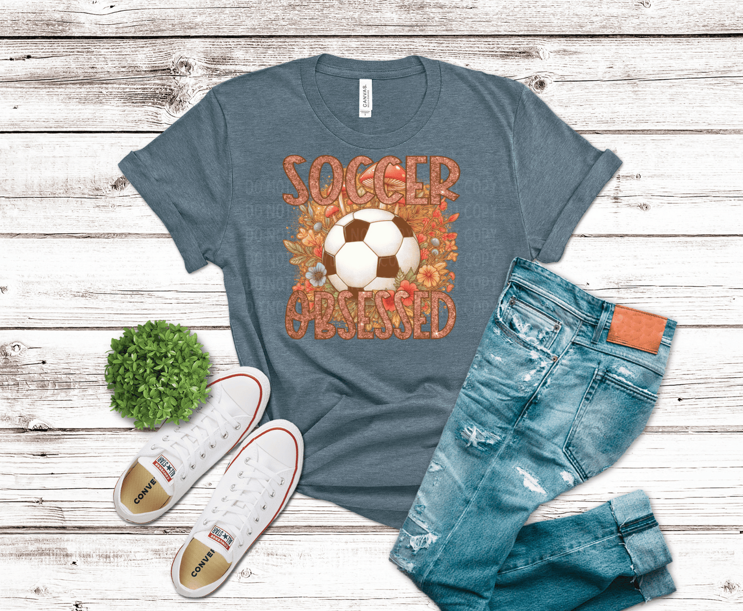 Soccer | Premade DTF Transfer Gang Sheet For Graphic Tees - Griffin Expressions