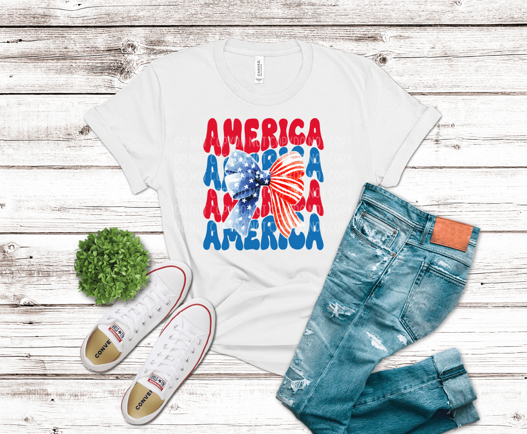 America Bow | DTF - Griffin Expressions
