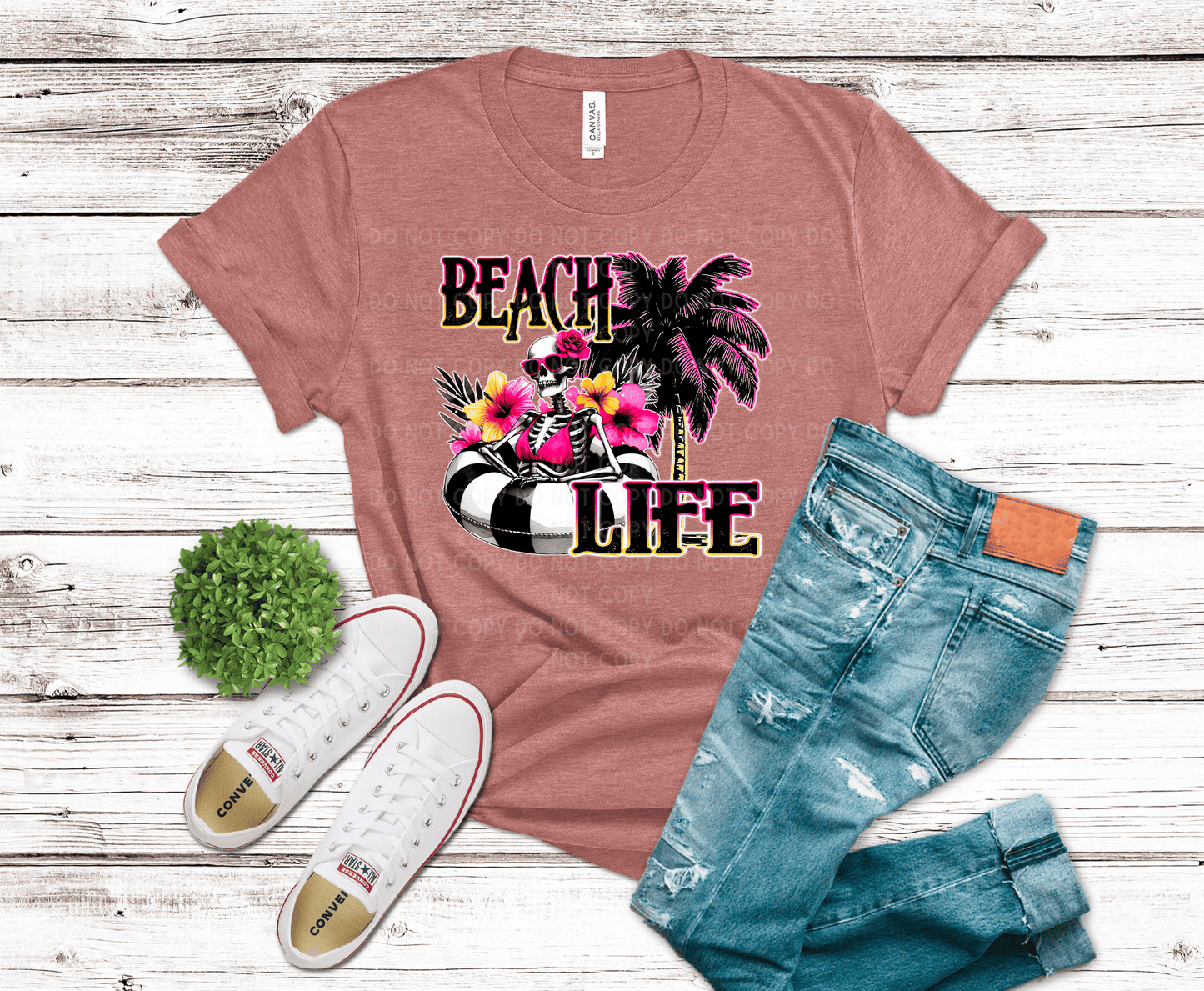 Skull Beach Life | DTF - Griffin Expressions