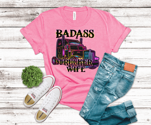 Badass Trucker Wife | DTF - Griffin Expressions