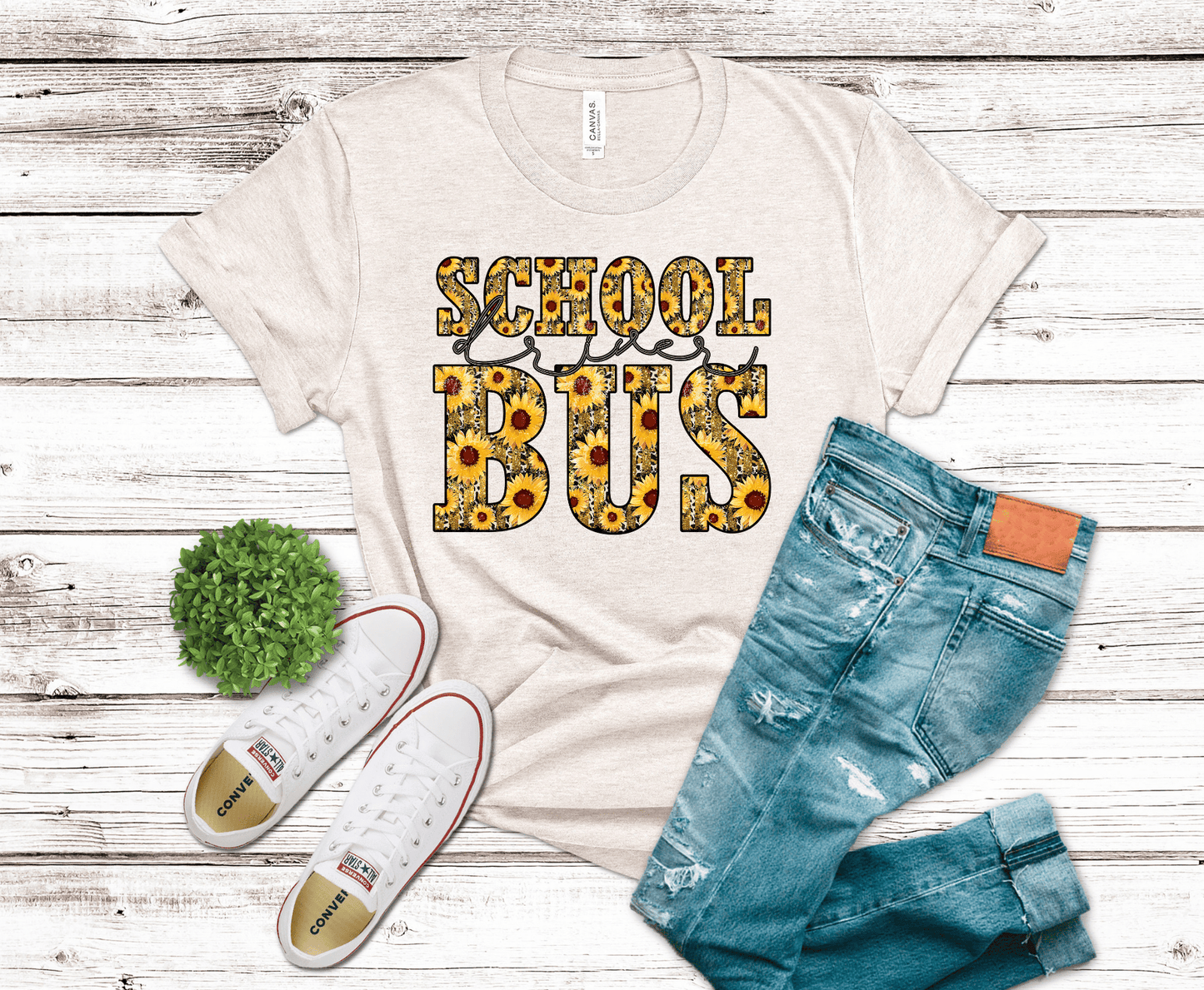School Bus Driver | Premade DTF Transfer Gang Sheet For Graphic Tees - Griffin Expressions