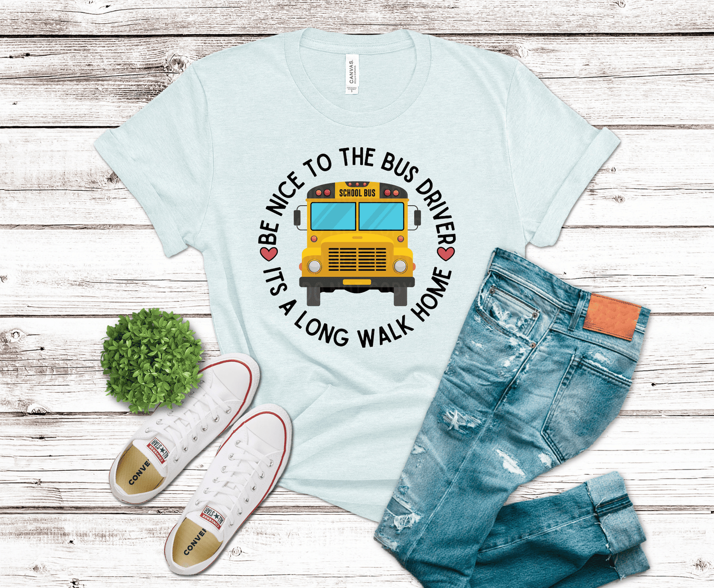 School Bus Driver | Premade DTF Transfer Gang Sheet For Graphic Tees - Griffin Expressions