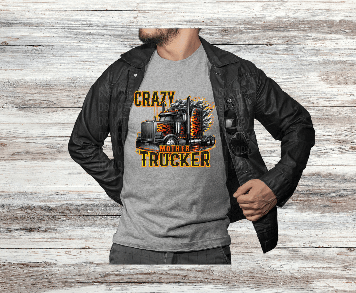 Crazy Trucker | DTF - Griffin Expressions