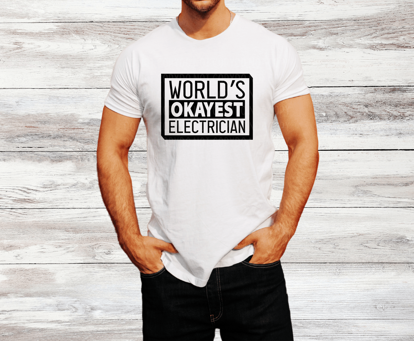 World's Okayest Electrician | DTF - Griffin Expressions