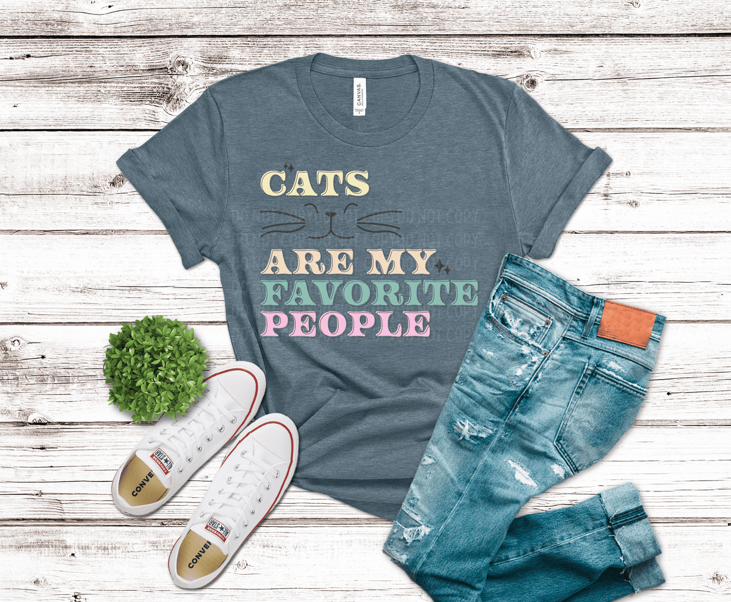 Cat's Are My Favorite People | DTF - Griffin Expressions