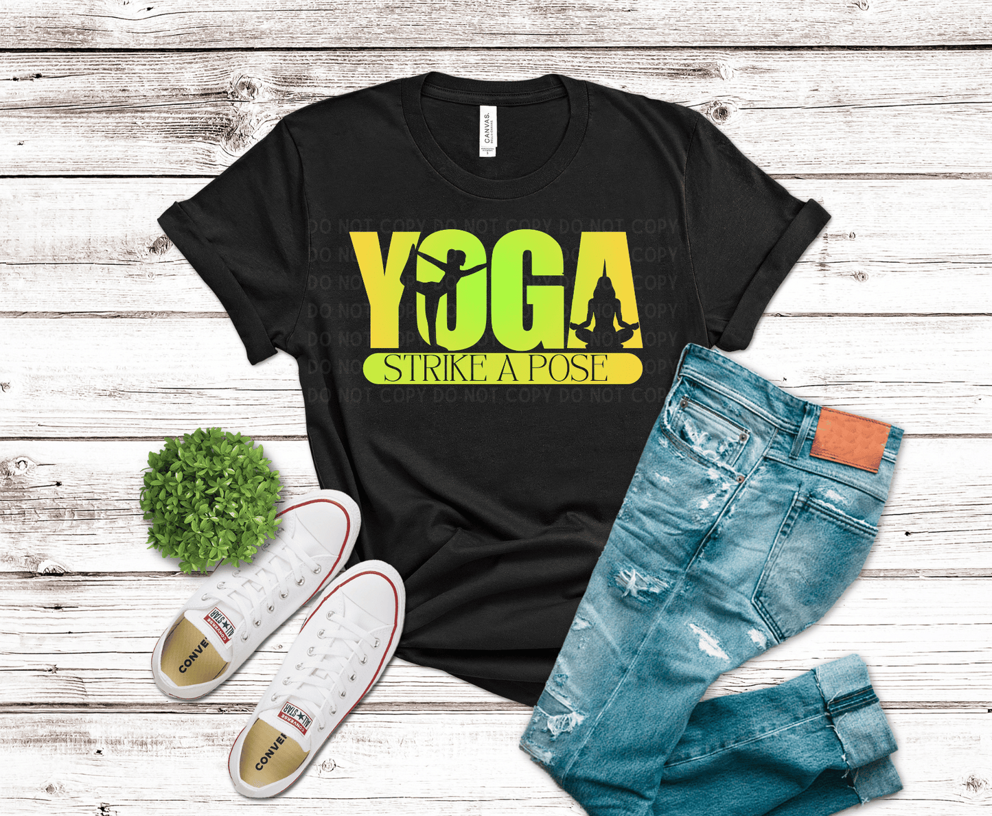 Strike A Pose Yoga | DTF - Griffin Expressions