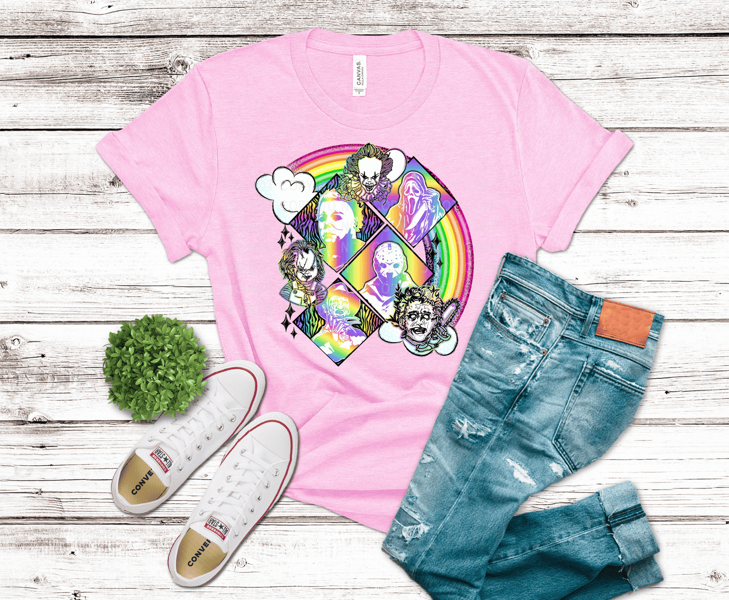 LF Inspired Horror | Premade DTF Transfer Gang Sheet For Graphic Tees - Griffin Expressions