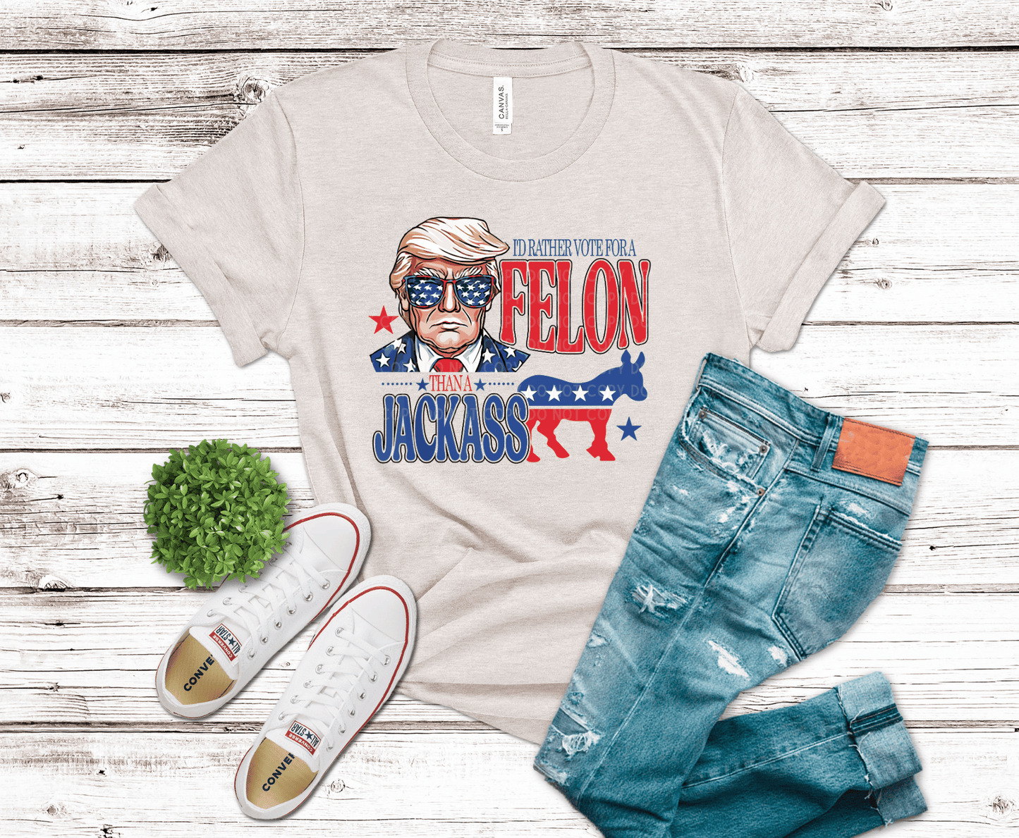 Felon vs Jackass | DTF - Griffin Expressions