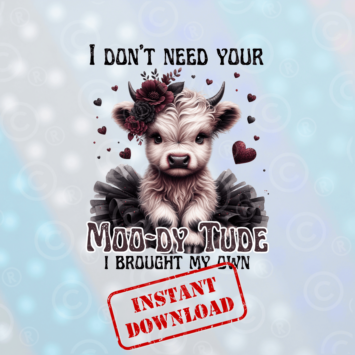 Moody Tude | Digital Download - Griffin Expressions