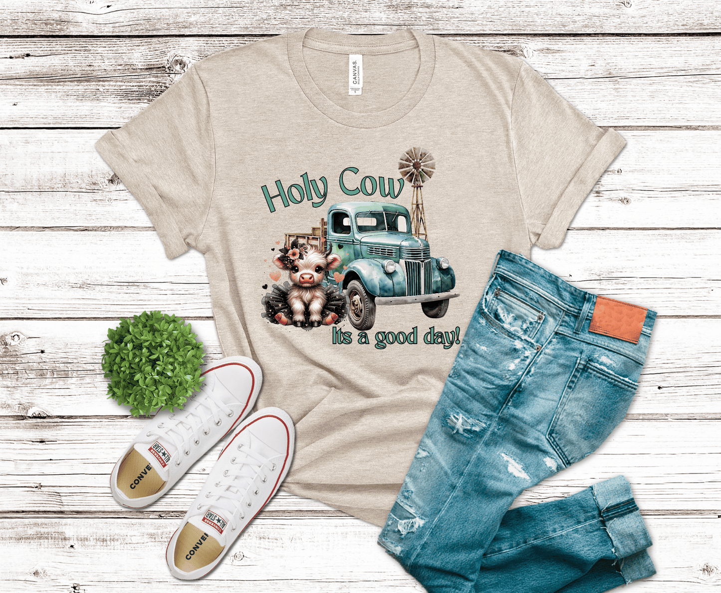 Highland Cows | Premade DTF Transfer Gang Sheet For Graphic Tees - Griffin Expressions