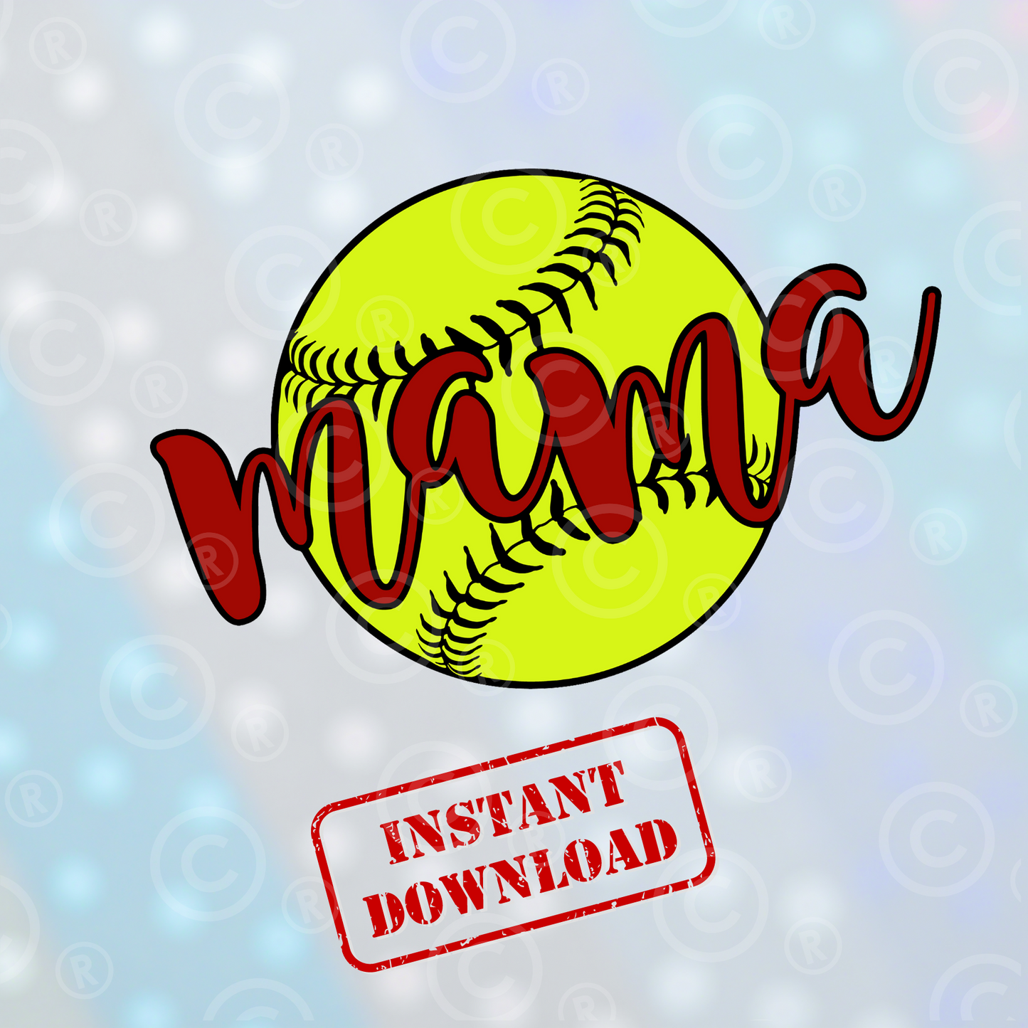 Softball Mama | Digital Download