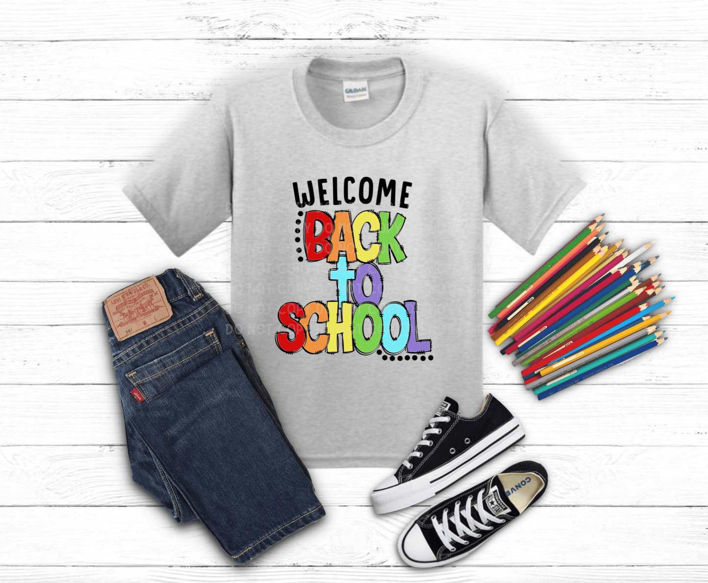 Welcome Back Solid Colors | DTF - Griffin Expressions