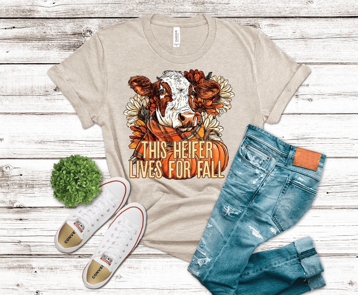 This Heifer Lives For Fall | DTF - Griffin Expressions
