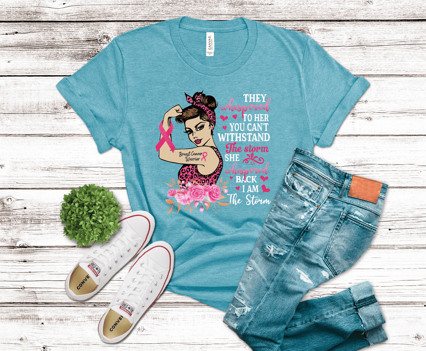 Breast Cancer I Am The Storm | DTF - Griffin Expressions